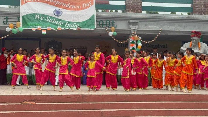 Special assembly on INDEPENDENCE DAY