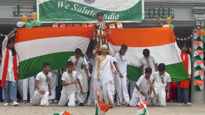 Special assembly on INDEPENDENCE DAY