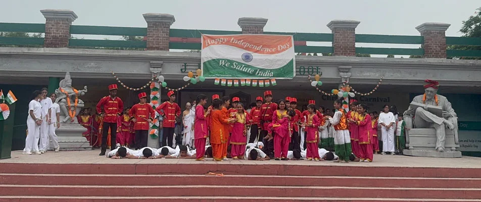 Special assembly on INDEPENDENCE DAY