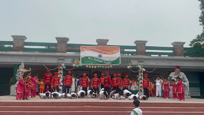Special assembly on INDEPENDENCE DAY