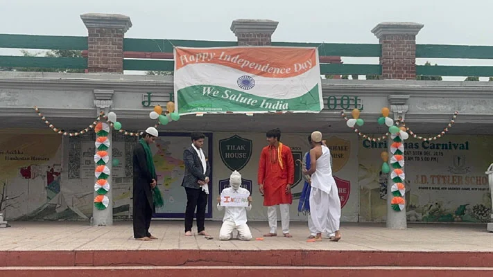 Special assembly on INDEPENDENCE DAY