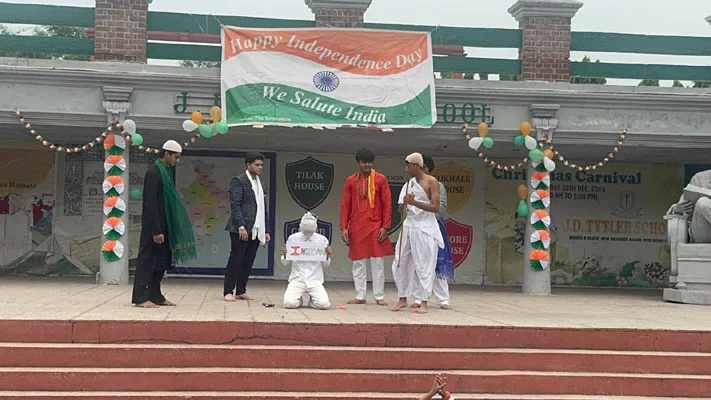Special assembly on INDEPENDENCE DAY