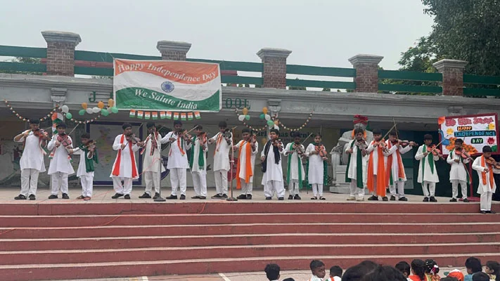 Special assembly on INDEPENDENCE DAY