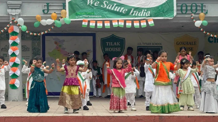 Special assembly on INDEPENDENCE DAY