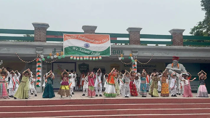 Special assembly on INDEPENDENCE DAY