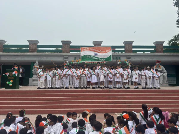 Special assembly on INDEPENDENCE DAY