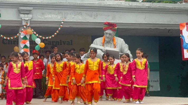 Special assembly on INDEPENDENCE DAY