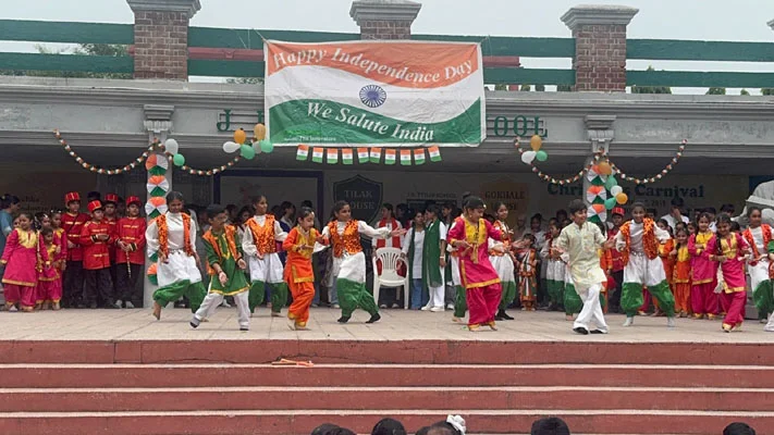 Special assembly on INDEPENDENCE DAY