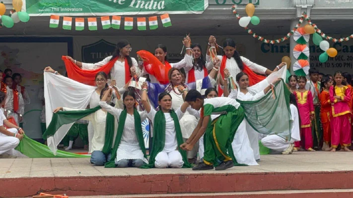 Special assembly on INDEPENDENCE DAY