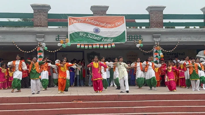 Special assembly on INDEPENDENCE DAY