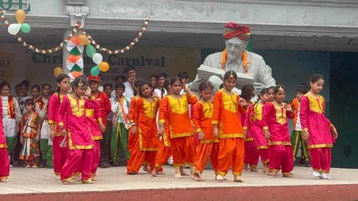 Special assembly on INDEPENDENCE DAY
