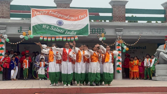 Special assembly on INDEPENDENCE DAY
